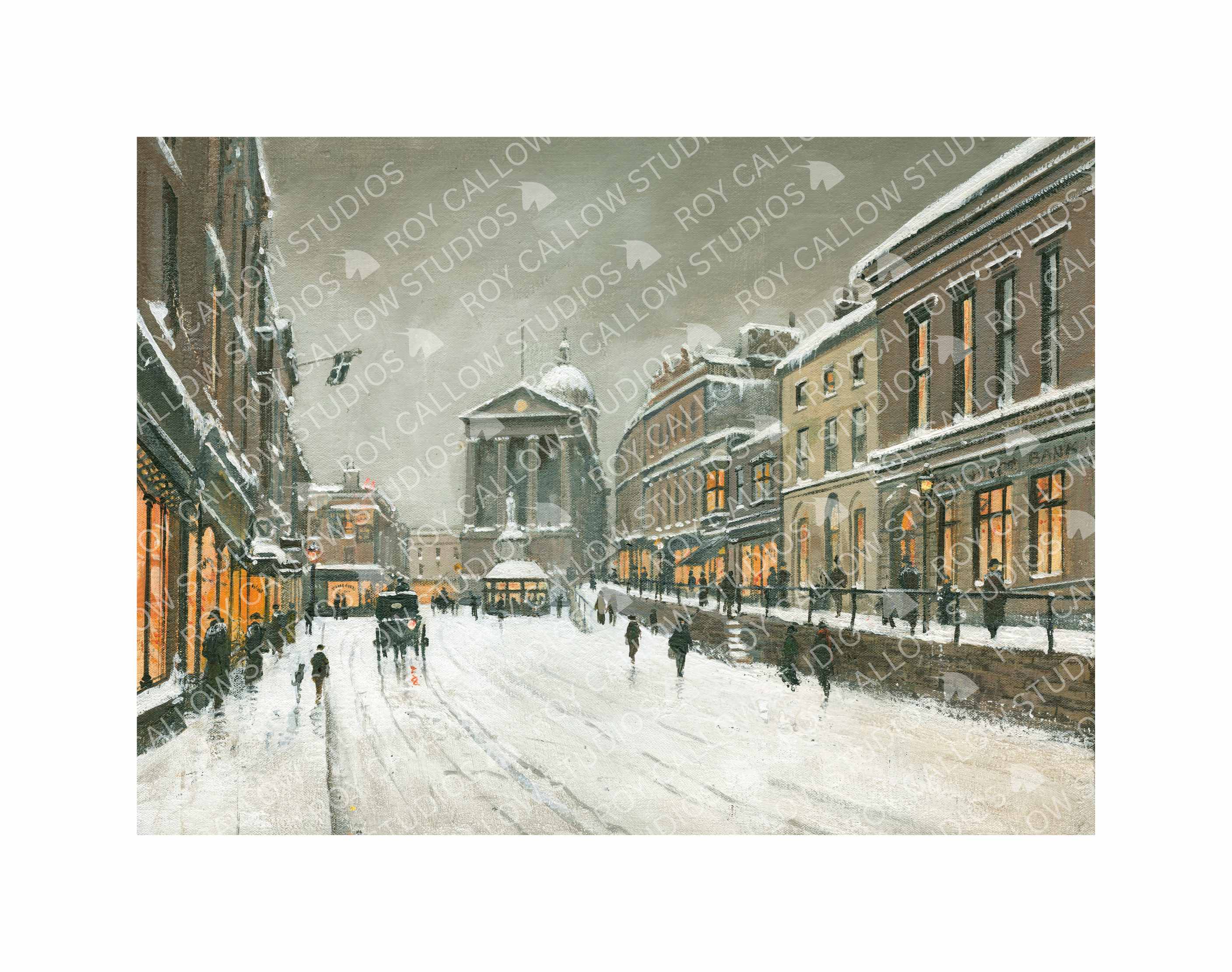 Snowfall in Penzance
