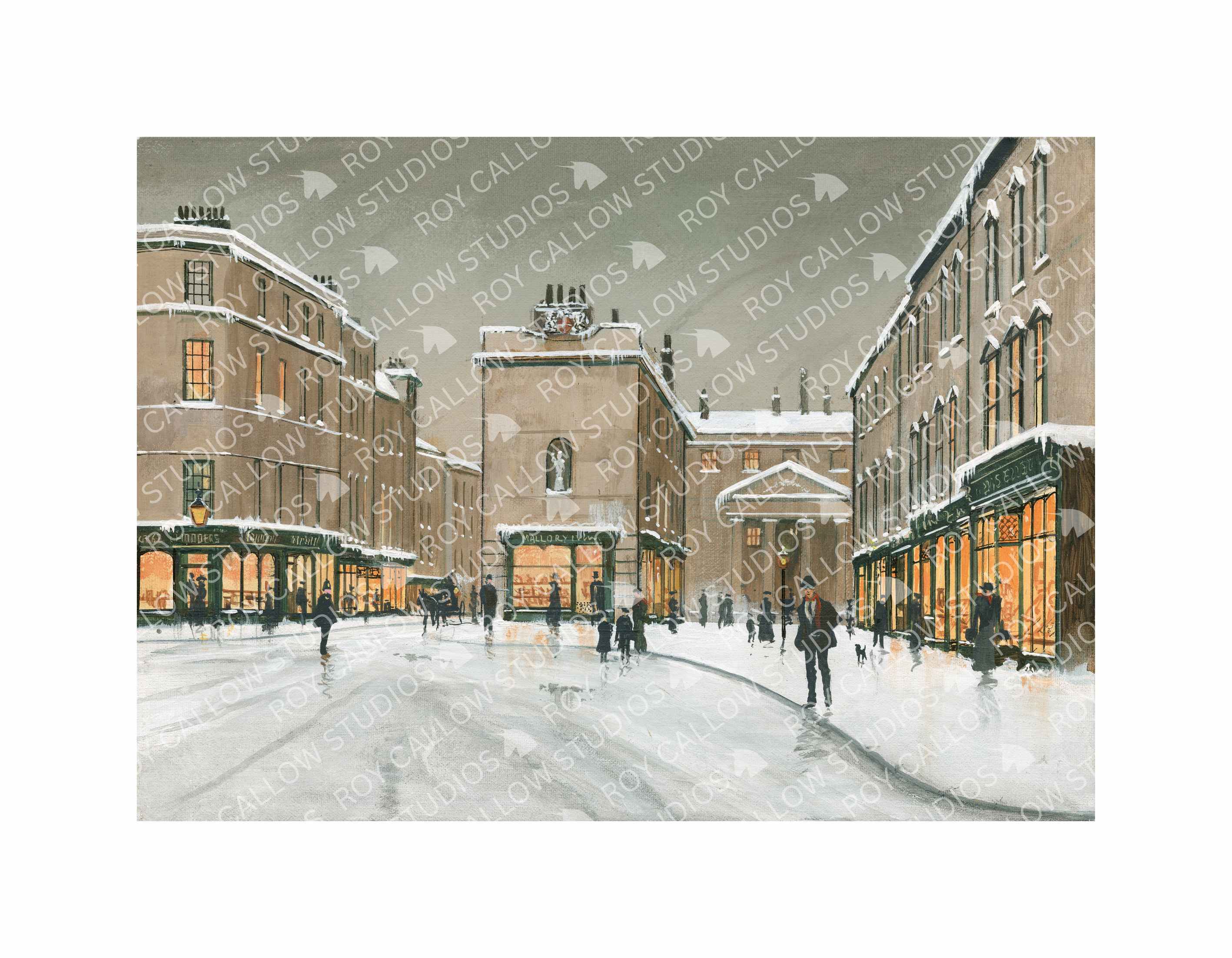 Winters day in Bethnal Green